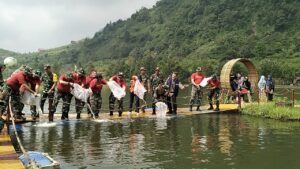 Kunjungan Mayjen TNI Dr.H Totok Imam Santoso S.I.P., S.Sos., M.Tr. Han di Kegiatan TMMD 120 Kodim 0621/Kabupaten Bogor