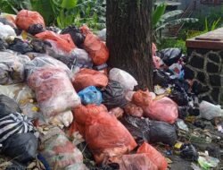 Tumpukan Sampah di Jalan Raya Bogor-Sukabumi Dikeluhkan, Pemdes Ciburuy Sudah Berupaya Tapi Terabaikan